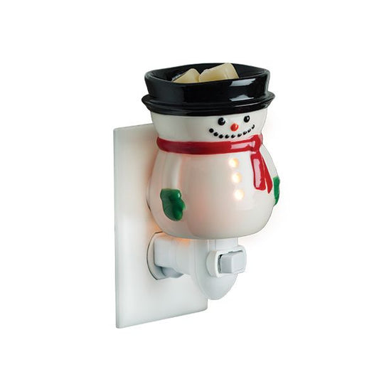 Pluggable Fragrance Warmer- Snowman