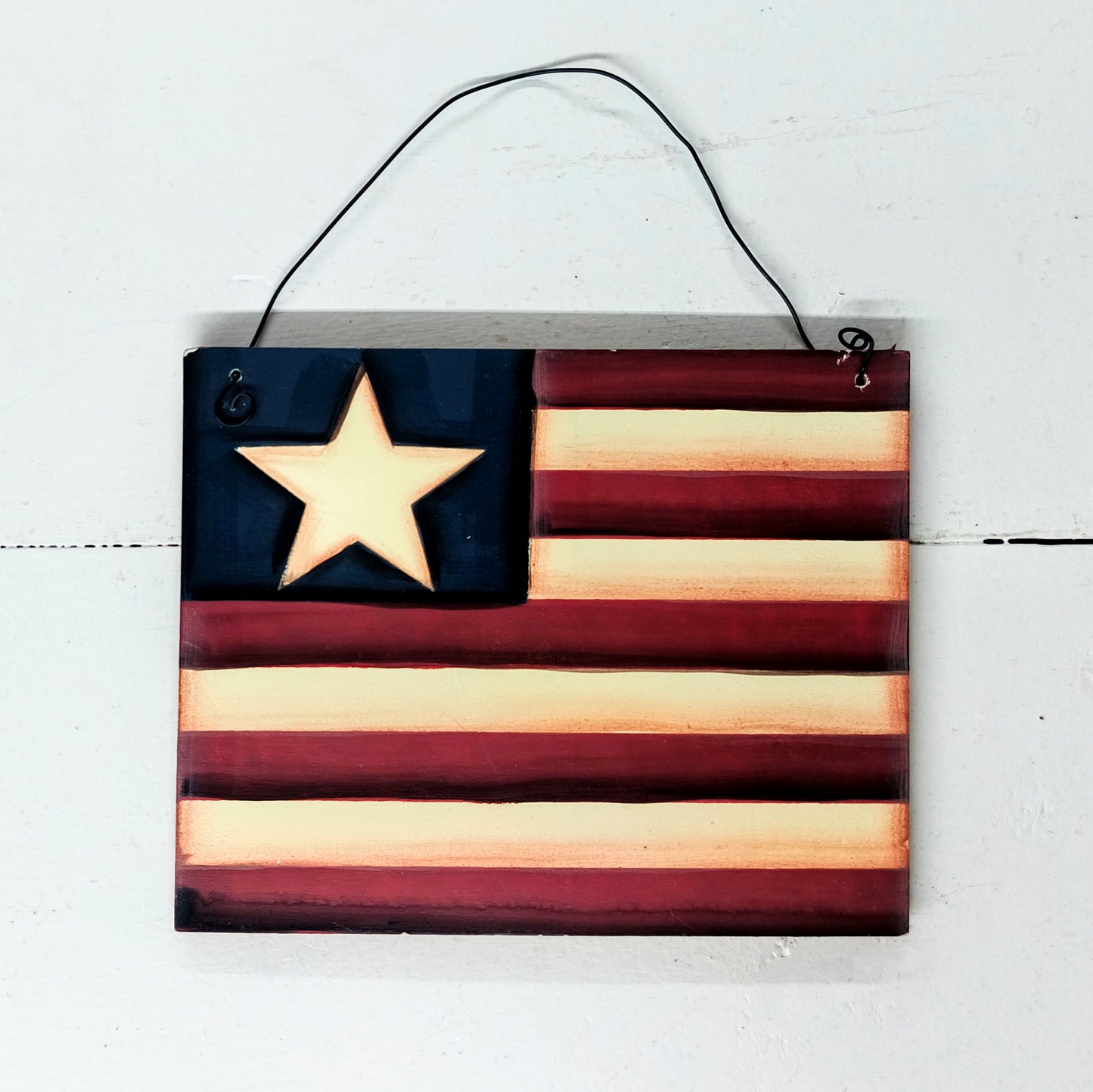Americana Wood Flag