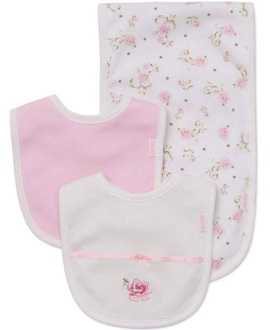 Sweet Bear Bib & Burp Set