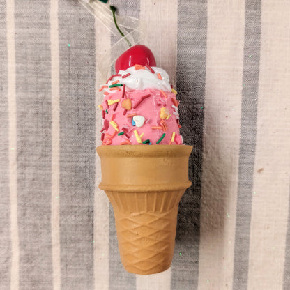 Ice Cream Cone Ornament