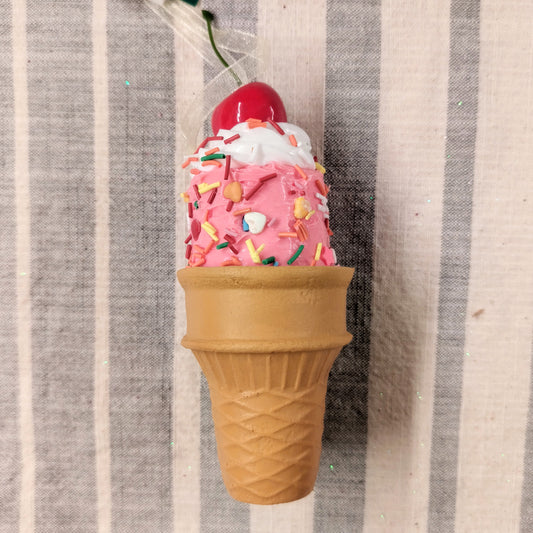 Ice Cream Cone Ornament