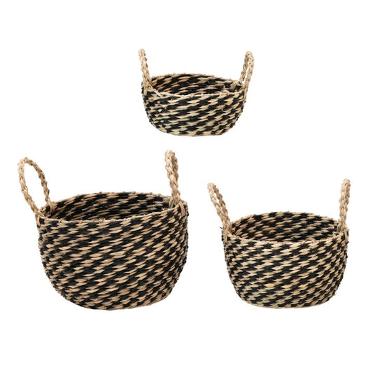 Round Seagrass Basket