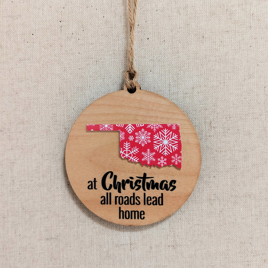 All Roads Oklahoma Ornament