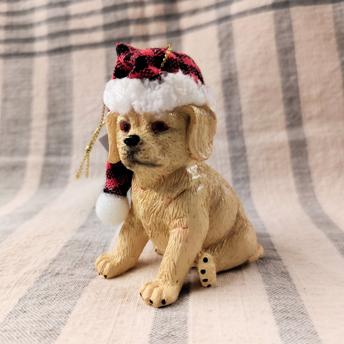 Lodge Puppy Ornament