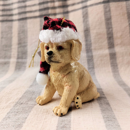 Lodge Puppy Ornament