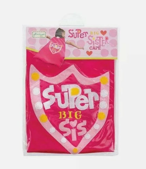 Big Sister Cape - Pink