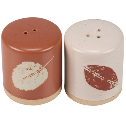 Fall Leaf Salt & Pepper Shakers
