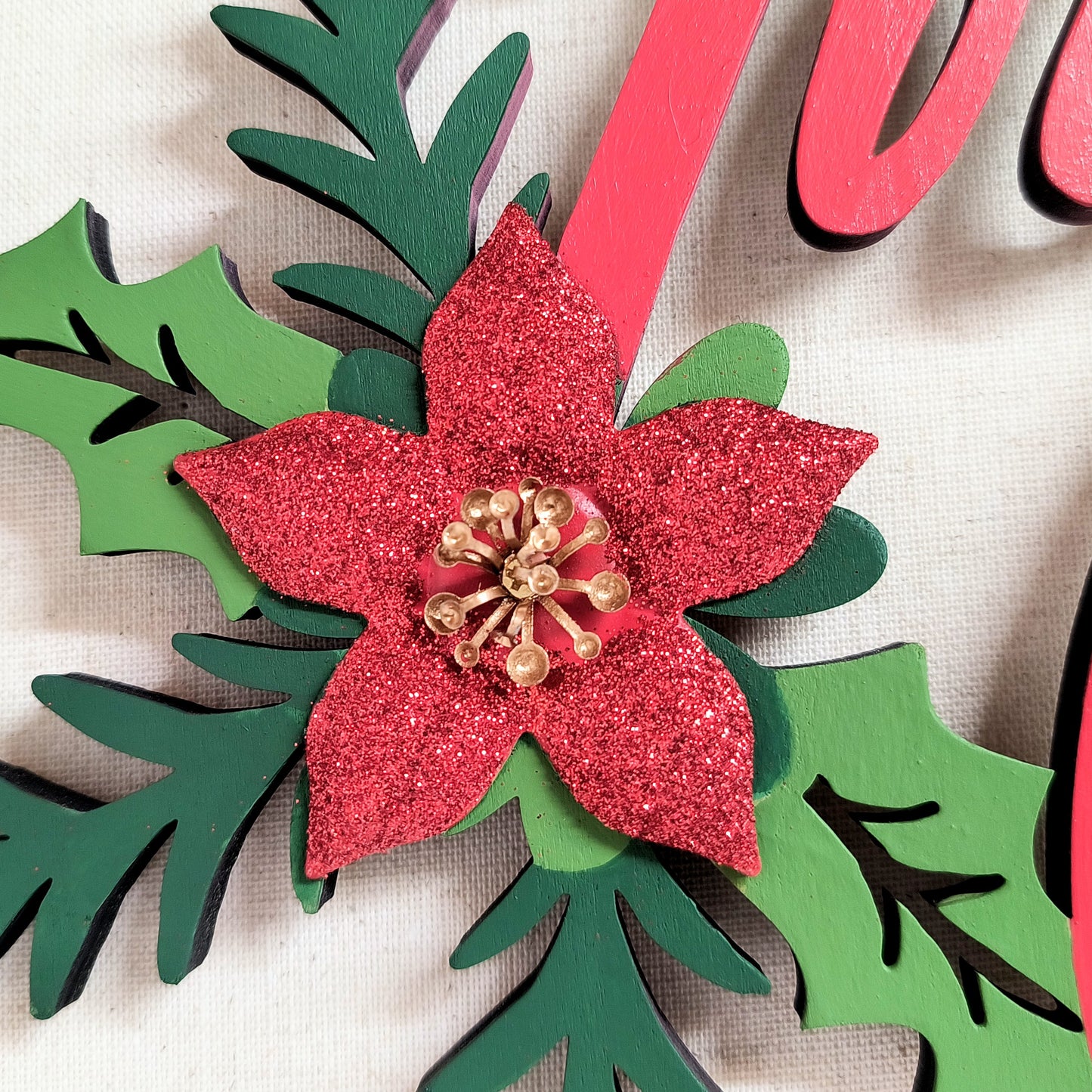Merry Christmas Wood Wall Decor