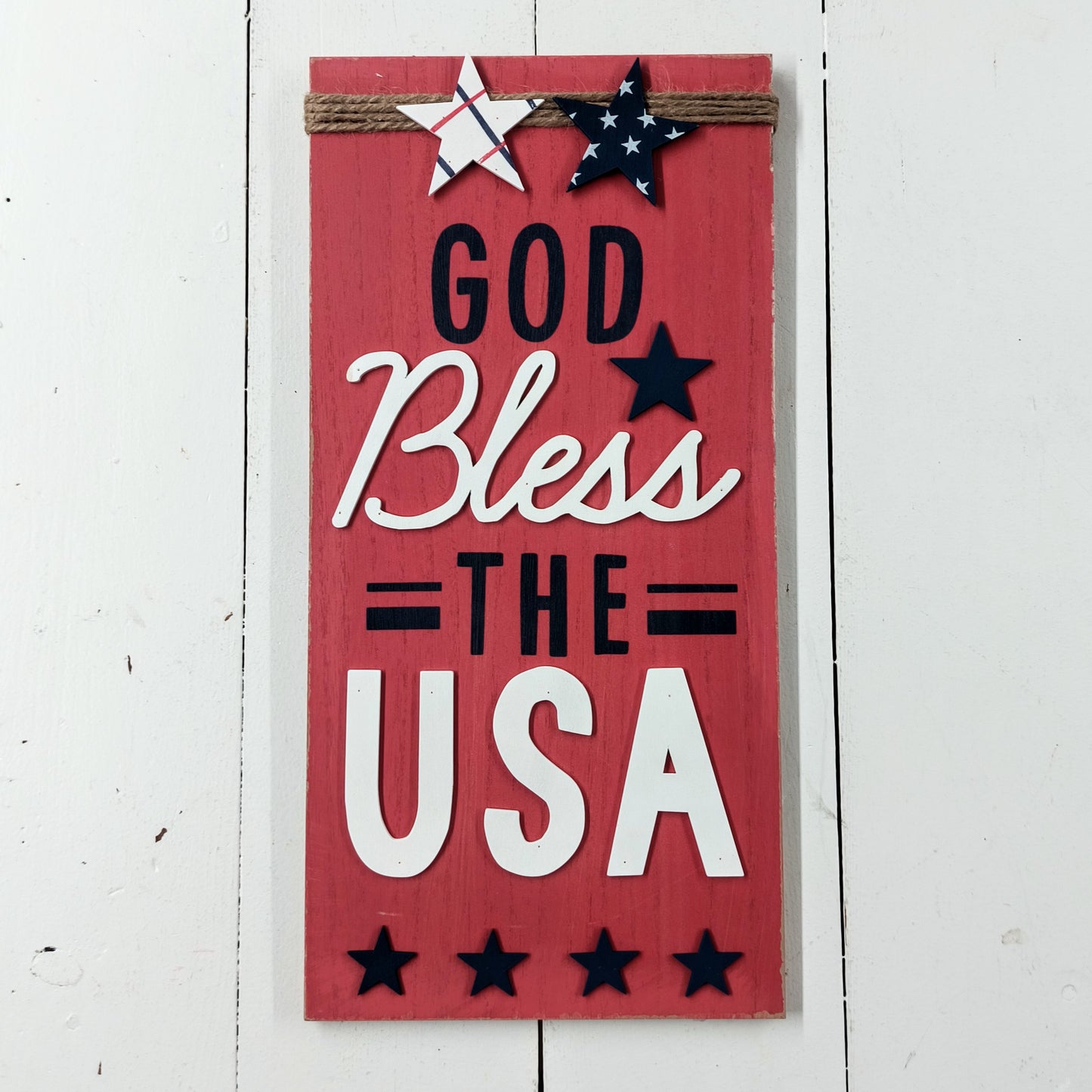 God Bless USA Sign