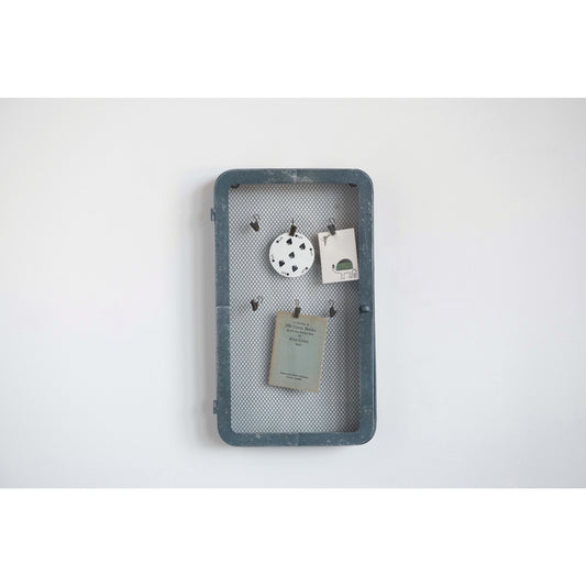 Distressed Frame Shadow Box With Clips