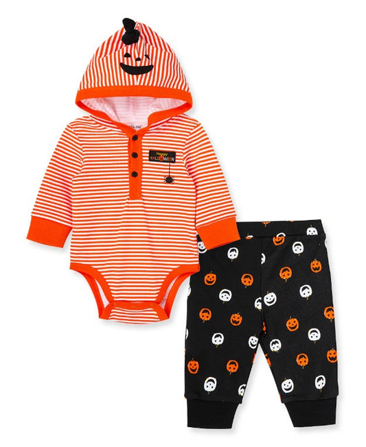 Pumpkin Bodysuit Set