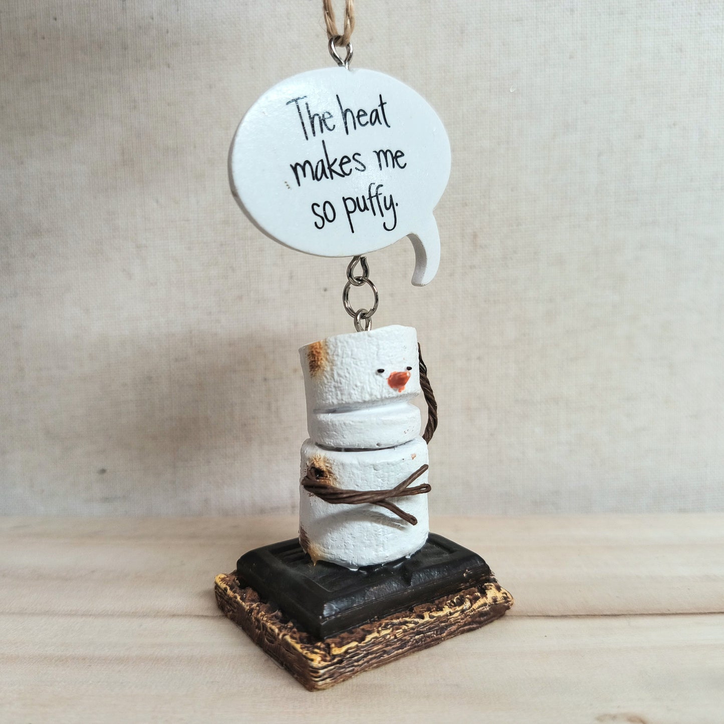 S'mores Snowman Ornament