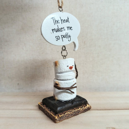 S'mores Snowman Ornament