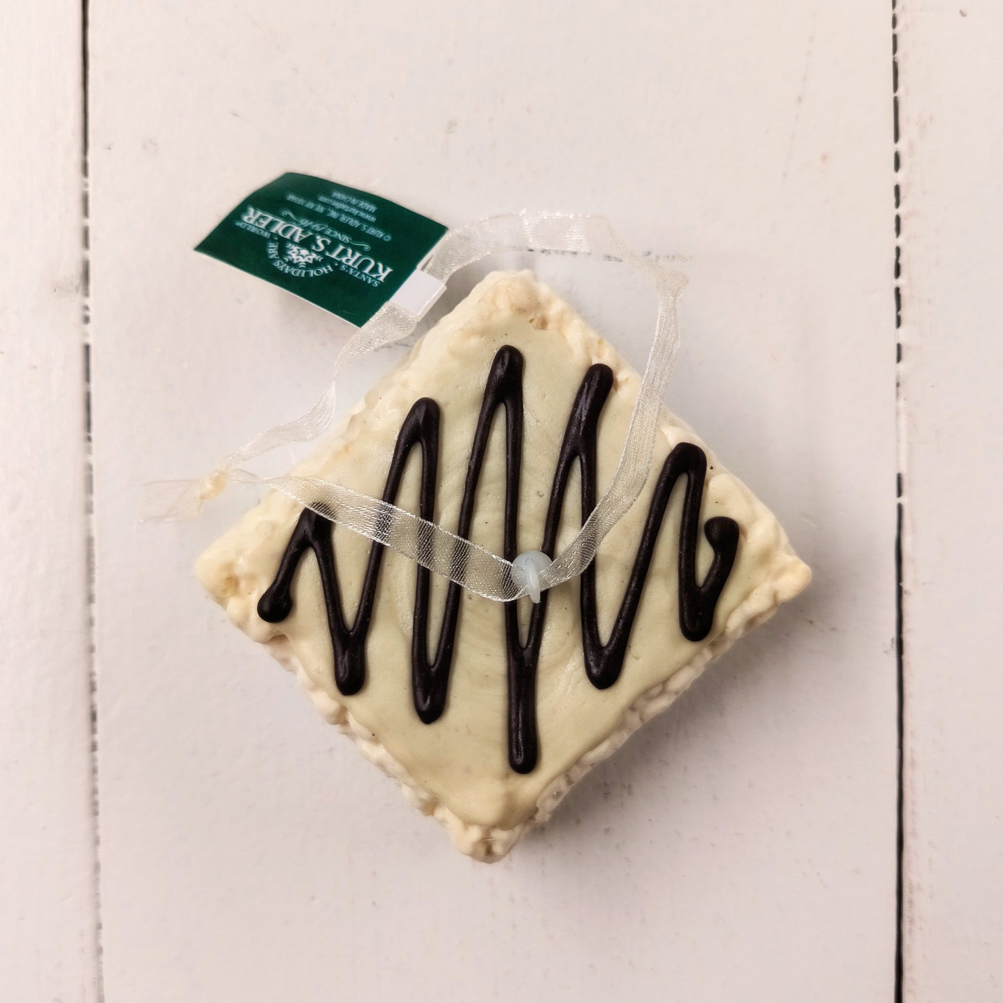 Faux Rice Crispy Ornament