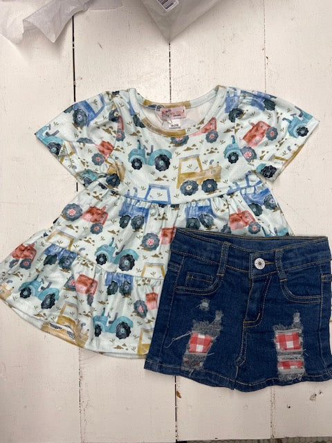 Tractor Pull Summer Romper