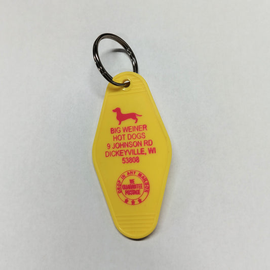 Motel Key Fob Keychain