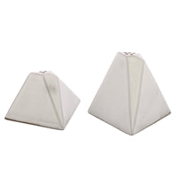 Braque Salt & Pepper Shakers -  White