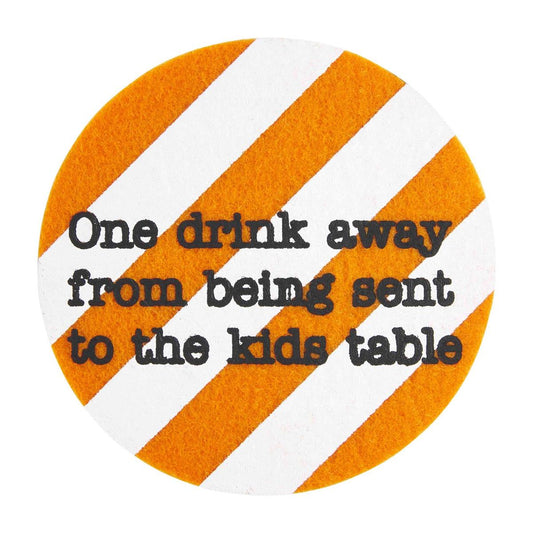 Thanksgiving Felt Coaster - 8 Styles