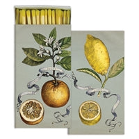 Matches- Citrus Lemon & Orange Yellow