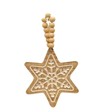 Snowflake or Gingerbread Ornament