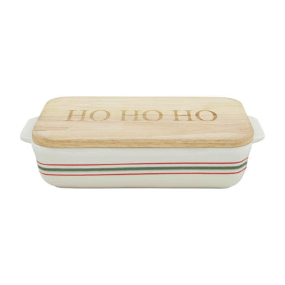 Holiday Baker & Trivet Set