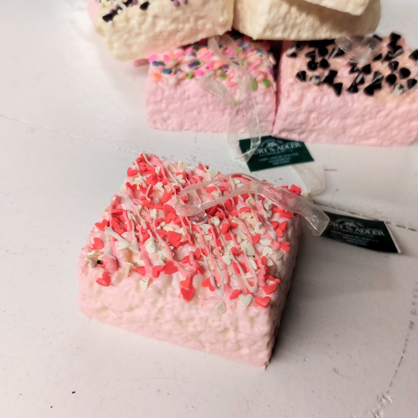 Faux Rice Crispy Ornament