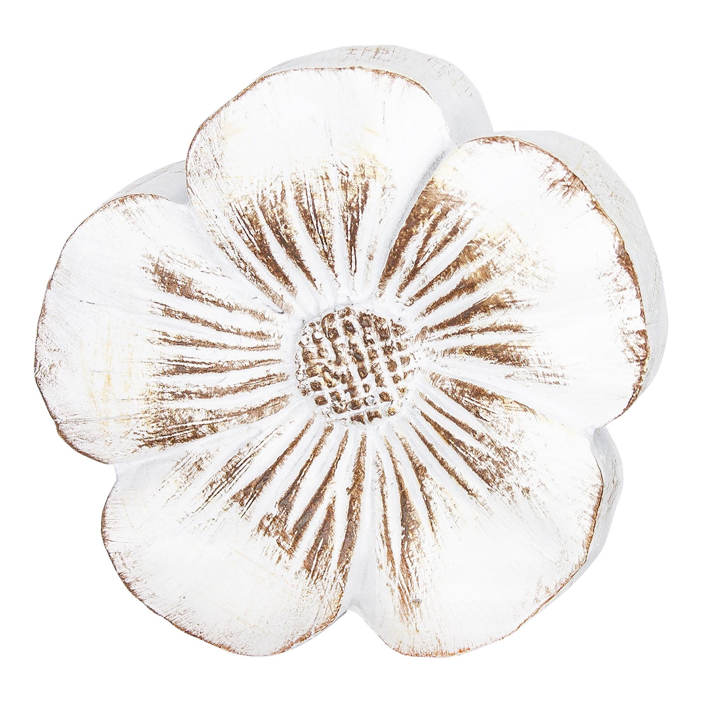 Wood-Style Resin Flower