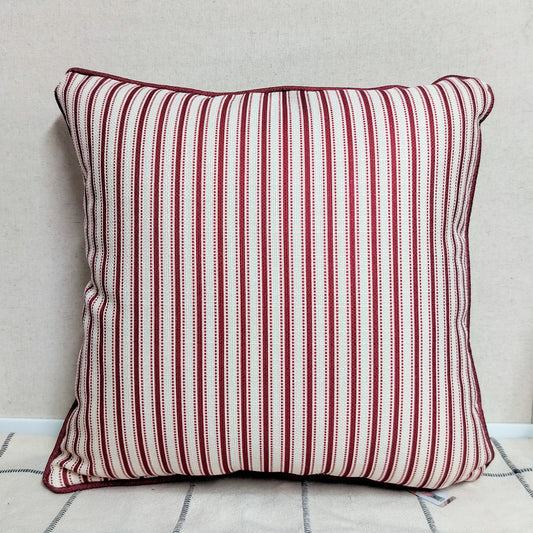 OU Logo Pillow w/ Striped Back