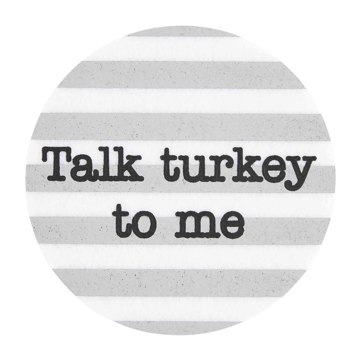 Thanksgiving Felt Coaster - 8 Styles