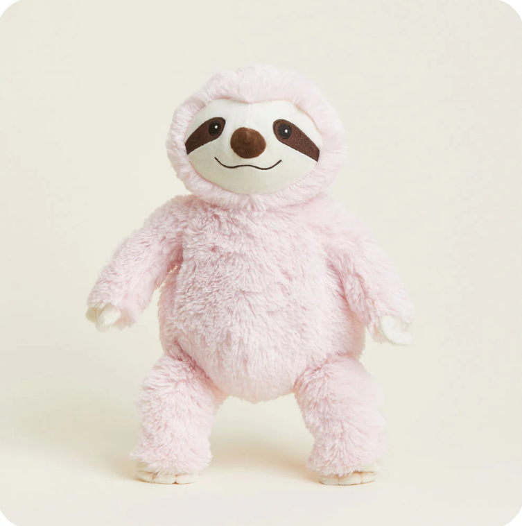 Pink Sloth Warmies Plushies