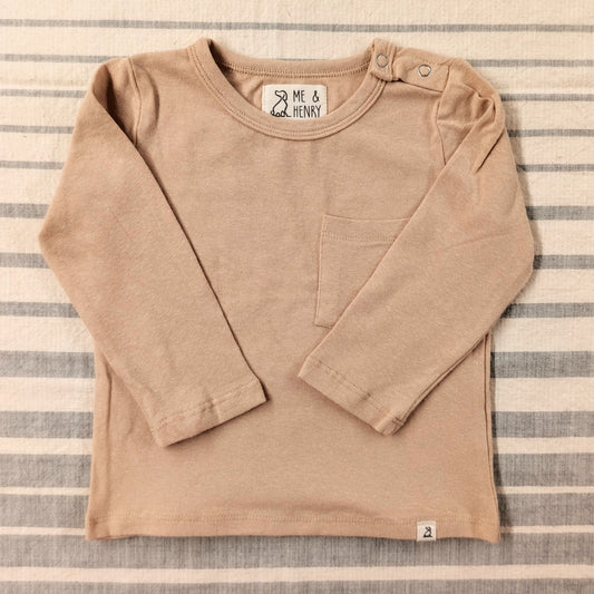 Long Sleeve Shirt - Beige