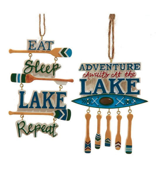 Lake Ornaments - 2 Styles