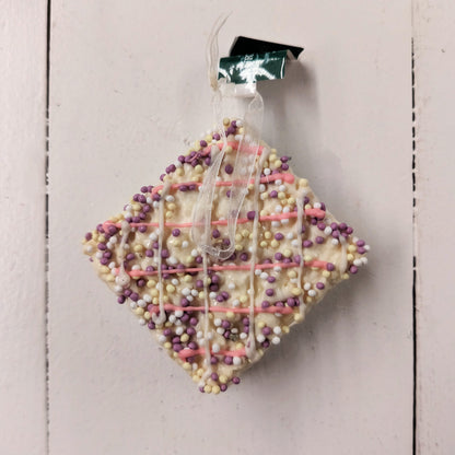 Faux Rice Crispy Ornament