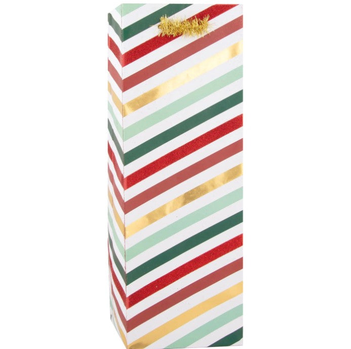Bottle Bag - Merry Stripes