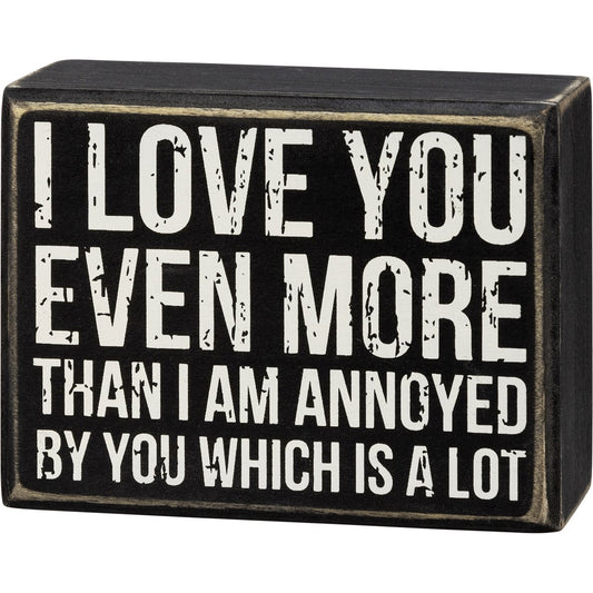 Box Sign - Even More