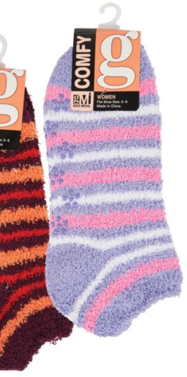 Soft No Show Grip Socks