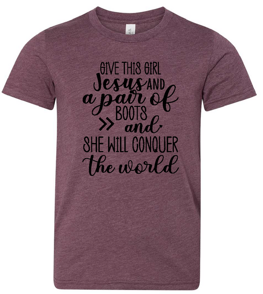 Conquer the World Tee