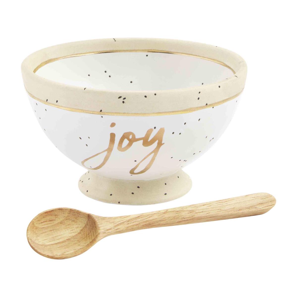 Joy Gold Stoneware Dip Cut Set