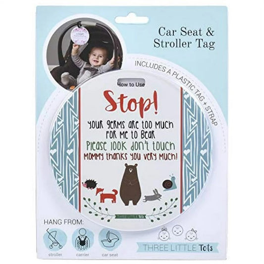 Car Seat & Stroller Tag - Assorted