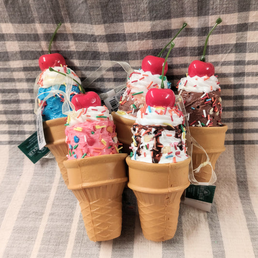 Ice Cream Cone Ornament
