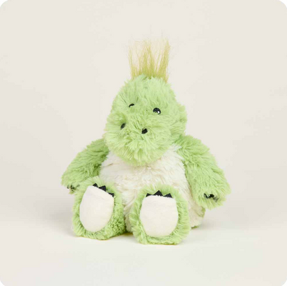 Green Dinosaur Warmies Junior