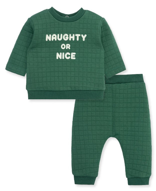 Naughty or Nice Sweatshirt Set