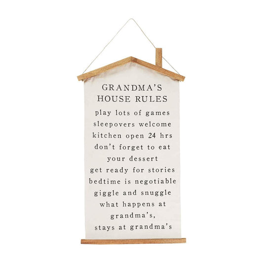 Grandma House Rules Hanger