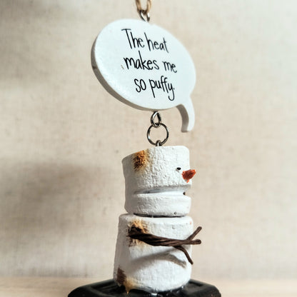 S'mores Snowman Ornament