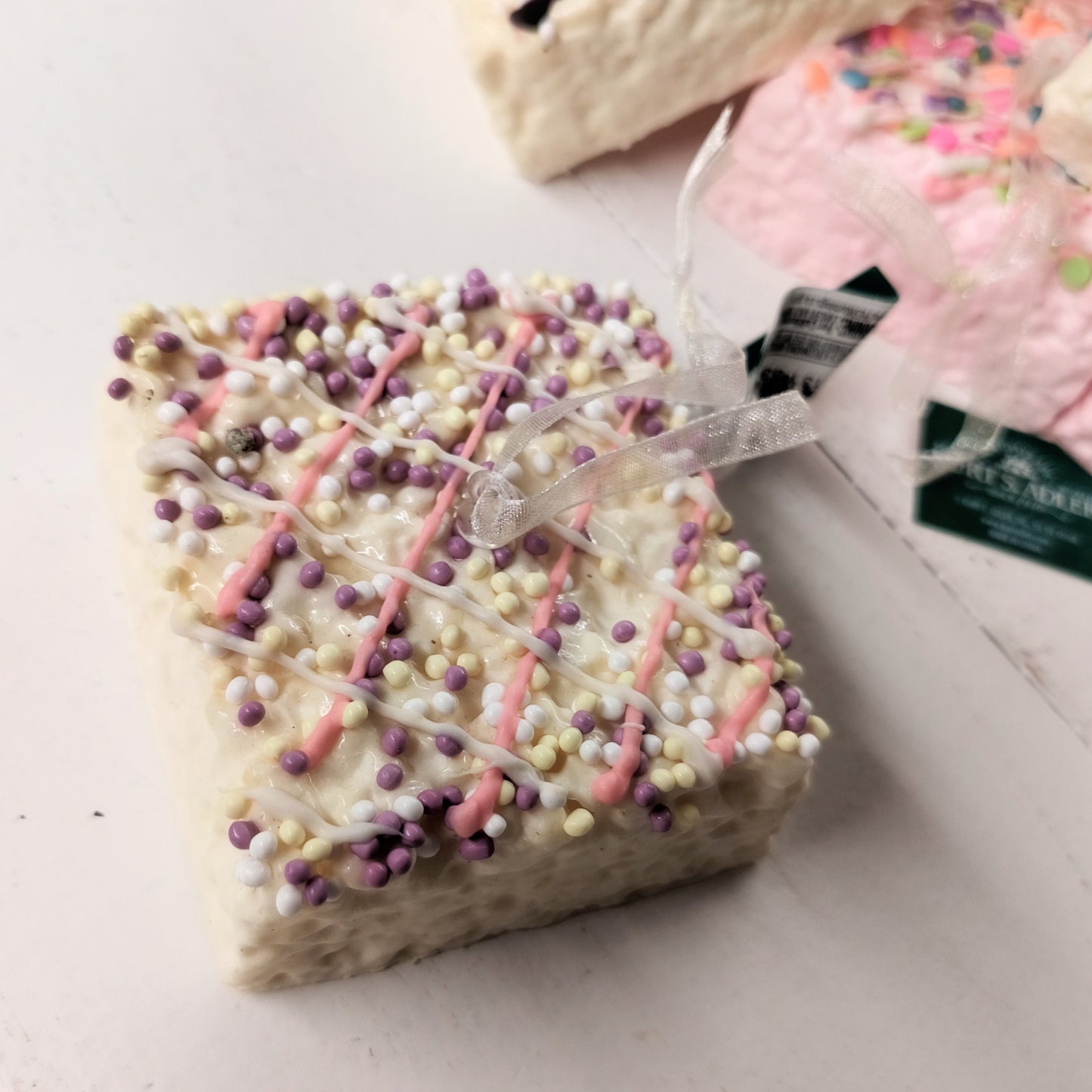 Faux Rice Crispy Ornament