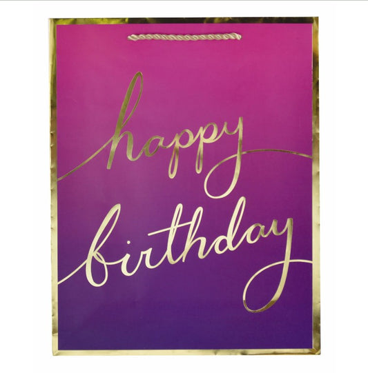 Gift Bag - Birthday Spectra Lg