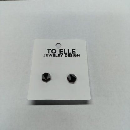 Liz Wooden Stud Earrings