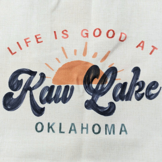 Life At Lake Tote Bag