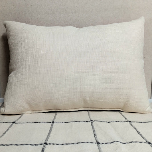 Red Plaid Lake Pillow