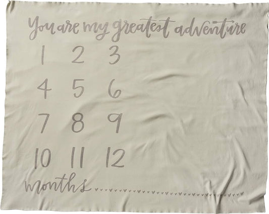 Milestone Blanket - Adventure